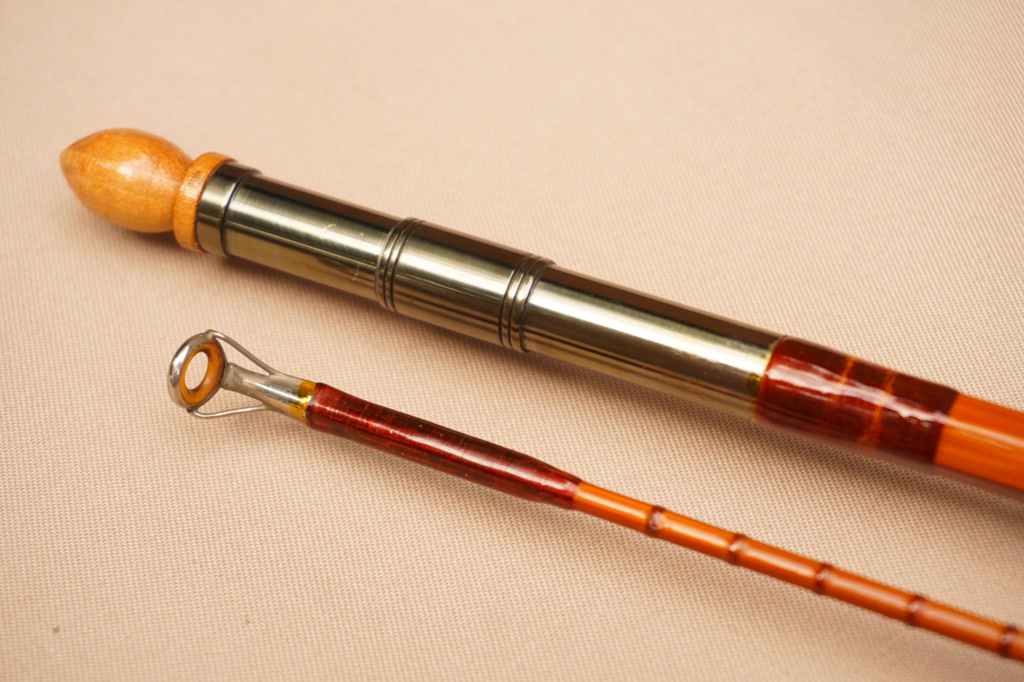 B. James & Son Richard Walker MK IV carp rod c1952 in MINT ORIGINAL ...