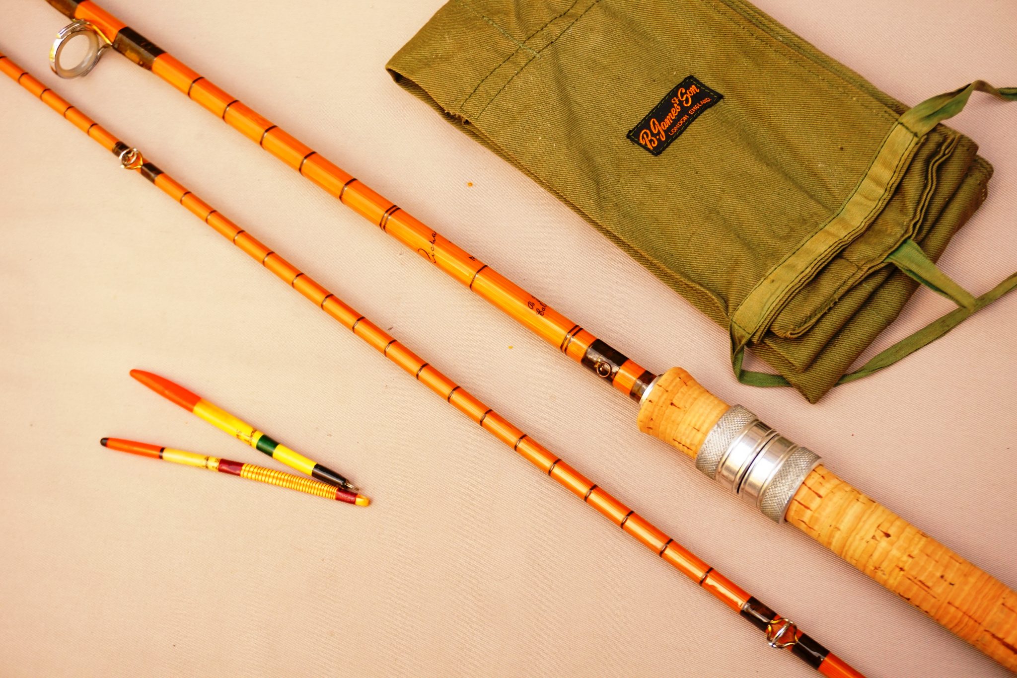 B. James & Son Richard Walker MK IV carp rod c1952-1953. - The Edward ...