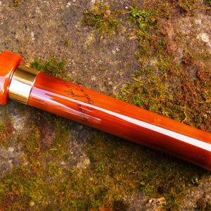 Barder Rod Co Tonkin bamboo case for floats up to 10" long.