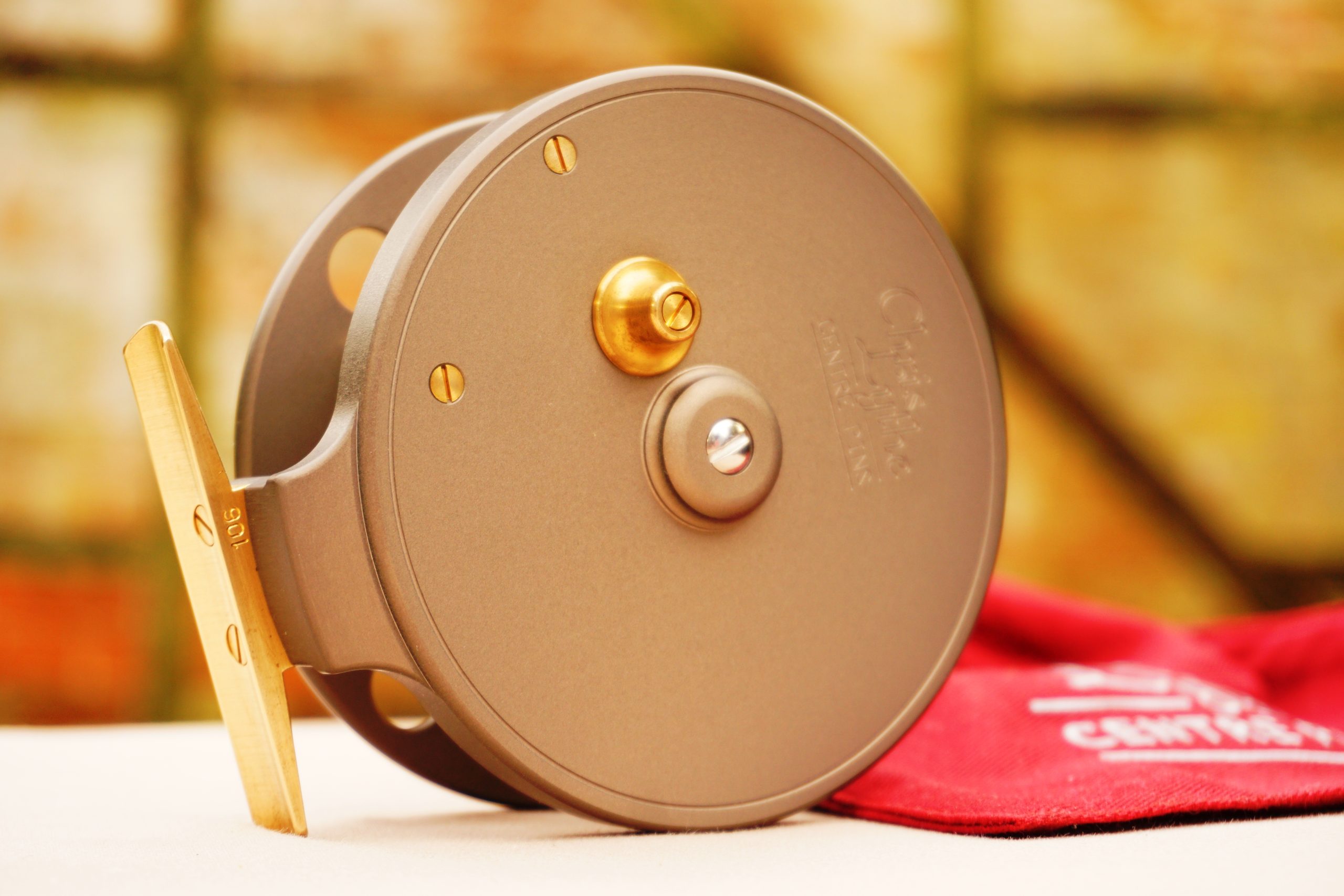 Chris Lythe 1915 Avon 4" Aerial centrepin reel. - Image 6