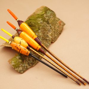 4 Colin Whitehouse Pheasant Quill & Cane Stemmed Avon floats.