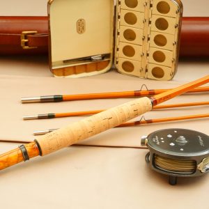 Barder Rod Co 8' #5-weight 3-piece 2-top fly rod.