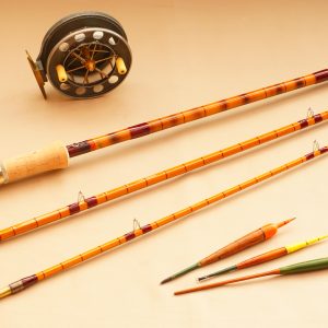 Barder Rod Co Wallis Wizard whole & split cane Avon rod.