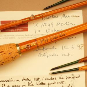 The Chris Yates Merlin Avon rod № 49.