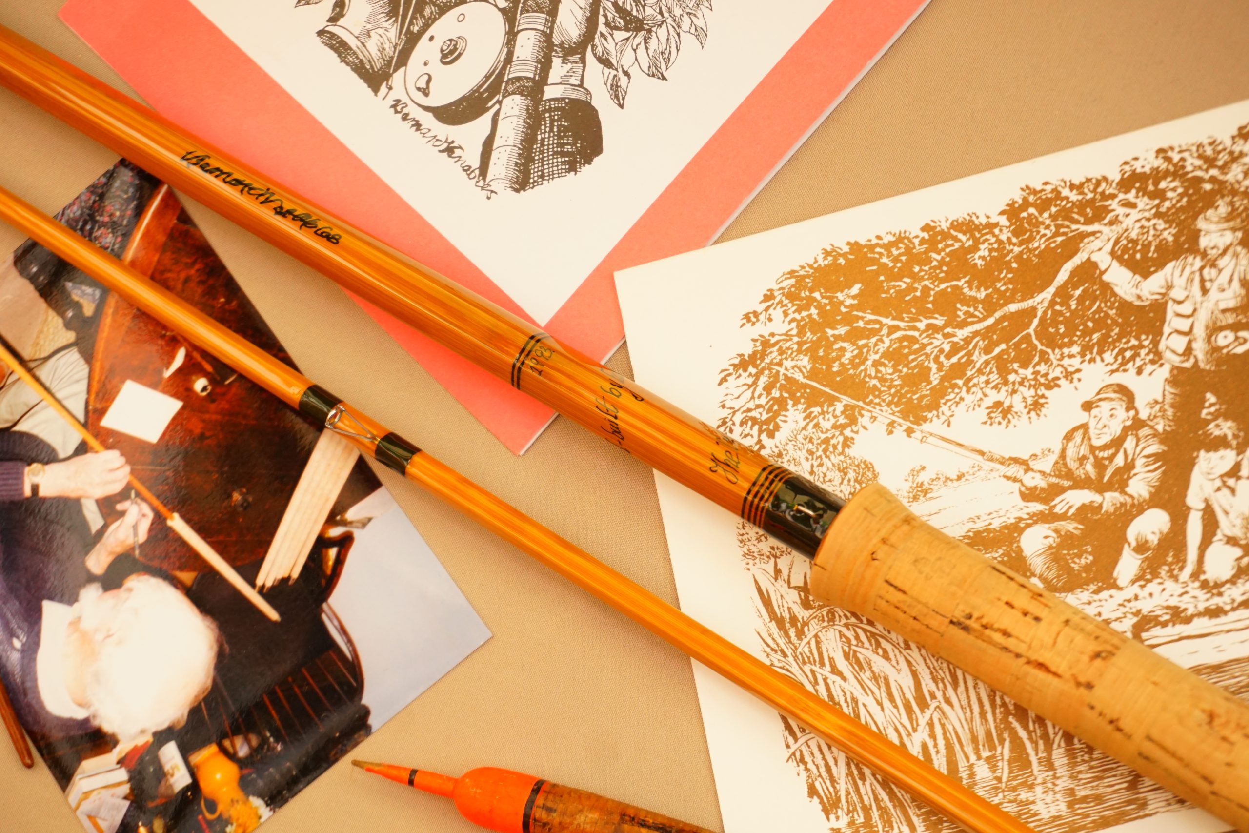 Bernard Venables Craftversa 11'3" Avon rod. - Image 2