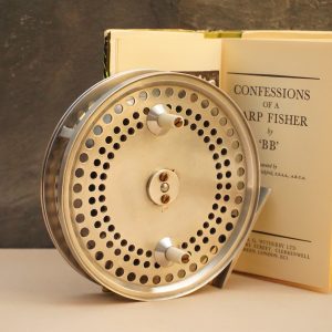 A third Richard Walker carp fishing reel circa late 1940s.