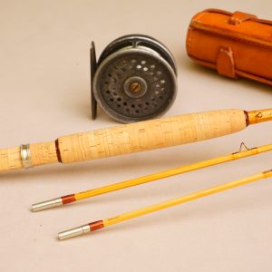 Tom Moran Spring Run 7′ #4-weight 2-piece, 2-top fly rod.