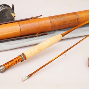 Tom Moran 7'3" #4-weight 2-piece fly rod.